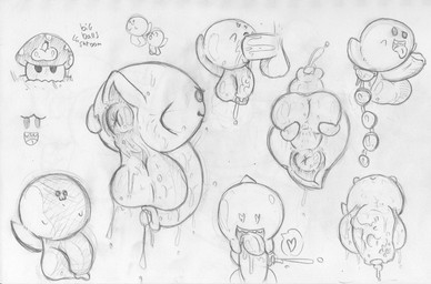 alternate_species anus balls big_penis bodily_fluids butt condom cum duo erection genital_fluids genitals huge_penis hyper hyper_genitalia hyper_penis male male/male not_furry nude open_mouth penetration penis puffy_anus sex sexual_barrier_device tongue tongue_out foxnoctom mario_bros nintendo boo_(mario) ghost spirit monochrome