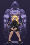 anthro anthro_focus big_breasts bodysuit breasts camel_toe clothed clothing duo female female_focus gun handgun latex male nude pistol ranged_weapon skinsuit solo_focus thick_thighs tight_clothing weapon wide_hips 0r0ch1 alien_(franchise) deltarune haydee_(game) undertale_(series) 0r0 haydee noelle_holiday alien deer mammal new_world_deer reindeer xenomorph hi_res