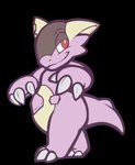 ear_piercing looking_at_viewer piercing smug smug_expression solo suns_(artist) nintendo pokemon jesse_khan generation_6_pokemon mega_evolution mega_kangaskhan pokemon_(species) shiny_pokemon alpha_channel hi_res