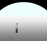 ambiguous_gender dodging dropping_weapon gradient_background grey_background holding_lightsaber holding_object holding_weapon hole_(pit) humor jumping lightsaber looking_at_object looking_at_weapon machine melee_weapon not_furry simple_background solo spinning swinging_weapon weapon white_body unknown_artist star_wars bb-8 astromech_droid bb-series_astromech_droid robot 2025 2d_animation animated official_art short_playtime