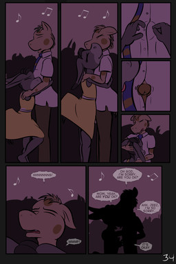 4_fingers adolescent adolescent_anthro adolescent_on_adolescent animal_genitalia animal_penis anthro apology asking asking_another asking_for_status base_two_layout blockage_(layout) clothed clothing dialogue dotted_line dotted_line_speech_bubble dress duo_focus equine_genitalia equine_penis erection eyelashes eyes_closed fellatio female female_adolescent fingers fur genitals grey_body grey_fur grey_hair grinding group grunting hair horizontal_staggering hug imminent_oral interjection long_ears male male/female male_adolescent musical_note musical_symbol number obscured_oral obscured_sex omg open_mouth oral orgasm page_number penile penis penis_poking_out premature_ejaculation public public_sex question school seven_frame_image sex short_hair speech_bubble staggering_(layout) symbol talking_to_another talking_to_partner text tongue tongue_out vertical_blockage vowelless vowelless_vocalization whispering yellow_body yellow_clothing yellow_dress yellow_fur yes-no_question young young_anthro thunderouserections study_partners jennifer_(study_partners) woody_(study_partners) asinus donkey equid equine horse mammal 2:3 comic digital_media_(artwork) english_text hi_res