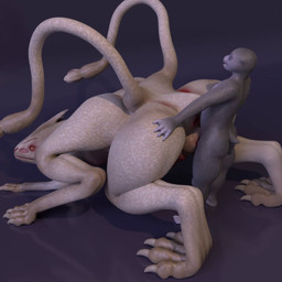 anthro bodily_fluids cum cum_in_mouth cum_inside female feral genital_fluids hexapod larger_female male male/female male_on_feral mouth_shot nude open_mouth penetration penile penile_penetration penis_in_vagina queen royalty sex sharp_teeth short_animation size_difference smaller_male teeth teratophilia tongue vaginal vaginal_penetration white_body white_skin zevex the_tomorrow_war alien aquatic mammal monster pinniped seal whitespike 1:1 3d_(artwork) 3d_animation animated blender_(artwork) blender_cycles_(artwork) digital_media_(artwork) no_sound short_playtime video