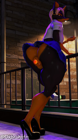 anthro anus big_butt butt buttplug clothing femboy footwear high_heels jewelry male night plug_(sex_toy) puffy_anus school_uniform sex_toy shoes solo thick_thighs uniform ok_bruh warfaremachine_(modeler) ace_(ok_bruh) canid canine canis dobermann domestic_dog mammal pinscher 3d_(artwork) 9:16 digital_media_(artwork) hi_res source_filmmaker_(artwork)