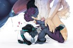 anthro anthro_on_anthro anthro_penetrated anthro_penetrating anthro_penetrating_anthro ass_up bodily_fluids breast_rest breasts cum duo faceless_character faceless_male female female_penetrated from_behind_position fur genital_fluids genitals hug hugging_object hugging_pillow leapfrog_position looking_pleasured machine male male/female male_penetrating male_penetrating_female penetration penis pillow pussy sex simple_background tail three-quarter_view albinadainer kodama_(default47) protogen hi_res