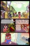 2013 absurd_res apple_pie_(mlp) bank belle_star_(mlp) black_stone_(mlp) book braces canid canine canis cherry_jubilee_(mlp) clothing comic cornflower_(mlp) cowboy_hat cutie_mark dentist dialogue digital_media_(artwork) domestic_dog earth_pony english_text equid equine evening_star_(mlp) fan_character female feral friendship_is_magic group hasbro hat hayseed_turnip_truck_(mlp) headgear heads_and_tails headwear hi_res horse male mammal my_little_pony peachy_sweet_(mlp) pony sheriff_silverstar_(mlp) smudge_proof tails_(mlp) text top_hat town tumbleweed western