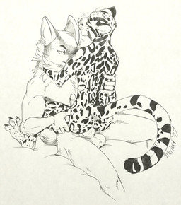 Rating: e
ID: 5653529
Date: 2025-06-19 13:34:22 -0400
Status: pending
Score: 15
anal anal_penetration anthro canid canine clouded_leopard duo eyes_closed felid fox from_front_position genitals hand_on_hip hand_on_leg hand_on_thigh ink knot knotted_penis male male/male mammal mastery_position on_top_of_another pantherine penetration penis penis_on_chest sex size_difference sketch straddling traditional_media_(artwork) post #5653529