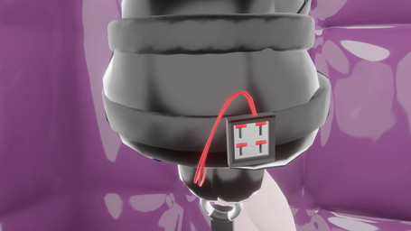 ambiguous_gender bdsm blindfold bound bow_ribbon clothing deprivation ear_piercing ear_ring encasement feral gag gagged latex latex_clothing latex_skinsuit padded_room piercing ring_piercing sex_toy skinsuit solo tight_clothing charly-sparks nintendo pokemon fan_character generation_5_pokemon minccino pokemon_(species) 3d_(artwork) 3d_animation animated digital_media_(artwork) hi_res long_playtime