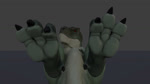 3_toes ambiguous_gender barefoot claws feet feral foot_fetish foot_focus green_body green_skin hindpaw looking_at_viewer lying on_back paws pubic_boot simple_background solo toe_claws toes doublescale rex_(doublescale) dinosaur prehistoric_species reptile scalie theropod tyrannosaurid tyrannosauroid tyrannosaurus tyrannosaurus_rex 16:9 2019 3d_(artwork) 3d_animation animated digital_media_(artwork) hi_res high_framerate no_sound short_playtime webm widescreen