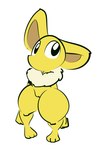 anthro female genitals looking_at_viewer mouthless neck_tuft pussy simple_background solo thick_thighs tuft wide_hips yellow_body 1upgobbo nintendo pokemon misako_(1upgobbo) generation_1_pokemon hypno_(pokemon) pokemon_(species) hi_res