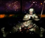 5_fingers 5_toes abs areola armor arms_bent athletic athletic_female athletic_humanoid barefoot big_areola big_breasts big_eyes big_nipples biped black_claws black_clothing black_gloves black_hair black_handwear black_headgear black_helmet black_nose black_thong black_underwear blue_eyes blurred_background bodily_fluids bottle breasts brown_areola brown_nipples cellphone claws closed_smile clothed clothed_human clothed_male clothing container crying detailed_background dot_eyes dreadlocks duo electronics empty_eyes extended_arm extended_legs feet female female_on_top fingers glass glass_bottle glistening glistening_abs glistening_areola glistening_arms glistening_body glistening_hair glistening_legs glistening_nipples glistening_shoulders gloves gums hair handwear hat headgear headwear helmet holding_cellphone holding_object holding_phone huge_thighs human_on_bottom humanoid_feet humanoid_hands humanoid_on_top inside iris larger_female larger_humanoid light_body light_skin long_legs looking_at_cellphone looking_at_object looking_at_phone looking_down lying male male/female male_on_bottom mandibles markings medium_hair mouth_closed multicolored_body navel nipples not_furry on_back on_bottom on_top phone plantigrade print_clothing print_thong print_underwear puffy_areola pupils red_clothing scissors simple_eyes sitting size_difference smaller_human smaller_male smile snout soles spacecraft spots spotted_arms spotted_body spotted_legs spread_legs spreading star tears teeth thick_thighs thong three-quarter_view toe_claws toes topless topless_female topless_humanoid underwear vehicle white_breasts white_clothing white_eyes white_hat white_headwear yellow_body yellow_ears jaguarart adventure_time cartoon_network predator_(franchise) finn_the_human jake_the_dog alien human humanoid mammal yautja 2023 absurd_res digital_drawing_(artwork) digital_media_(artwork) hi_res textless