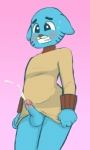 2014 anthro balls blush cat clothing cum cumshot dripping embarrassed erection feline fur gumball_watterson kwaken male mammal nude orgasm penis solo swear sweater the_amazing_world_of_gumball whiskers young
Rating: Explicit
Score: 1
User: Kwaken
Date: March 19, 2014