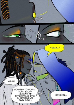 boots cane clothing dialogue duo femboy footwear french_kissing glowing glowing_eyes heart_symbol high_heeled_boots high_heels hug kiss_on_lips kissing looking_at_another looking_at_partner looking_into_eyes looking_pleasured love magic magic_user male male/male profanity romantic romantic_couple shoes text tongue tongue_in_mouth helfyr nobodick on_the_tip_of_the_tongue stisefaris_(ottott) vep_(ottott) animal_humanoid arthropod arthropod_humanoid butterfly butterfly_humanoid elf human humanoid insect insect_humanoid lepidopteran lepidopteran_humanoid mammal mammal_humanoid colored comic english_text hi_res