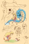 animal_genitalia astronaut avian beak bird blue_eyes charmander chibi cum cute english_text facial_hair feline female feral fire gryphon gyarados horsecock human magikarp male mammal mustache nintendo nude penis peridotkitty pidgey pinup pokémon sheath text video_games
Rating: Explicit
Score: 3
User: ippiki_ookami
Date: March 31, 2011