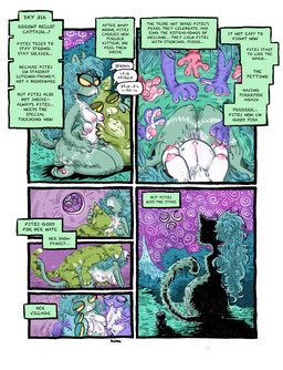 4_fingers 8_breasts 8_nipples after_transformation alien_planet anthro anthro_transformation blue_body blue_fur blue_hair breast_grab breast_growth breasts comic_panel duo eye_scar facial_scar fangs female feminization fingers forced forced_transformation from_behind_position fur fur_growth gender_transformation genitals genitals_shrinking green_body green_fur greeting growth hair hand_on_breast impregnation language_barrier male male/female mounting mtf_transformation multi_breast multi_nipple narration night nipples nude_anthro paws penis penis_shrinking pregnant pregnant_anthro pregnant_female pregnant_sex purple_sky raised_tail red_eyes scar sex sky social_nudity tail tail_hold teeth text transformation transformation_by_substance tribal vulva white_body white_fur yellow_sclera bubbalossom felid feline mammal comic english_text hi_res