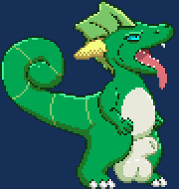 animal_genitalia anthro balls belly big_balls claws curled_tail fin genitals green_body inhaling male sheath solo standing tail tongue tongue_out white_belly vorochi yang_(artist) mythology dragon mythological_creature mythological_scalie scalie animated low_res