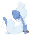 ambiguous_gender ambiguous_penetration feral penetration solo podo nintendo pokemon eeveelution generation_4_pokemon glaceon pokemon_(species)