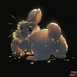 anus big_butt butt female hair light light_beam long_ears mooncake short_hair small_tail solo sunbeam sunlight tail tail_anus fantasy_(artist) guihua_(character) lagomorph leporid mammal rabbit 1:1