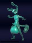 anthro balls big_balls ears_up erection genitals glans gradient_background green_body green_skin huge_balls humanoid_genitalia humanoid_penis hyper hyper_balls hyper_genitalia long_ears looking_down machine male penis purple_background shocked simple_background solo voxell_voxell voxell android mammal robot 3:4 3d_(artwork) digital_media_(artwork) hi_res