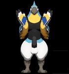 anthro balls barazoku barefoot beak biceps big_beak big_butt big_hands big_pecs black_body black_feathers black_penis blue_body blue_feathers blue_tail blue_tail_feathers bottomless bottomless_anthro bottomless_male bubble_butt butt claws clothed clothing erection feathers feet genitals huge_butt humanoid_genitalia humanoid_penis male manly mostly_nude multicolored_body multicolored_feathers multicolored_tail muscular muscular_anthro muscular_male open_mouth pecs penis presenting presenting_balls presenting_hindquarters presenting_penis shirt simple_background solo spinning standing tail tail_feathers tank_top thick_thighs toe_claws topwear transparent_background triceps white_balls white_body white_feathers wide_hips yellow_body yellow_eyes yellow_feathers yellow_tail yellow_tail_feathers reyriders breath_of_the_wild nintendo the_legend_of_zelda kass_(tloz) avian bird rito 2017 3d_(artwork) 3d_animation alpha_channel animated detailed digital_media_(artwork) high_framerate loop low_res short_playtime