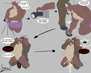 age_difference andromorph andromorph/male andromorph_penetrated anthro anthro_on_anthro belly bodily_fluids boxers_(clothing) boxers_only camera caught_in_the_act clothed clothing cum cum_inflation cum_inside duo genital_fluids genitals grey_background heart_boxers heart_clothing heart_symbol heart_underwear humanoid_genitalia humanoid_vulva inflation intersex intersex/male intersex_penetrated male male_penetrating male_penetrating_andromorph male_penetrating_intersex musclegut muscular muscular_anthro muscular_male nude penetration penis profanity questionable_consent sex simple_background speech_bubble text topless uncle_penetrating_nephew underwear underwear_only vaginal vaginal_penetration vulva terrethemageslayer blitzen cupid_(reindeer) deer mammal new_world_deer 2022 5:4 english_text incest_(lore) nephew_(lore) uncle_(lore) uncle_and_nephew_(lore)