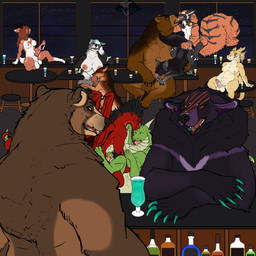 alcohol alcohol_bottle alcohol_bottles alcohol_consumption anal anal_penetration anatomically_correct anatomically_correct_genitalia anatomically_correct_penis animal_genitalia animal_penis anthro anthro_on_feral anthro_penetrating anthro_penetrating_feral antlers areola arm_markings ass_up balls bar bar_counter bar_stool bartender bear_ears being_watched bestiality bestiality_kiss beverage big_balls big_breasts big_bushy_tail big_dom_small_sub big_penis biped black_body black_fur blue_body blue_eyes blue_fur breasts brown_arms brown_body brown_ears brown_fur brown_hands brown_legs brown_mane brown_sheath cheek_markings claws cloven_hooves container counter cup detailed_background doggystyle dominant ear_piercing electronics equine_genitalia equine_penis erection exhibitionism eyebrows facial_markings fellatio female female_anthro female_penetrated feral feral_on_bottom feral_on_feral feral_on_top feral_penetrated feral_penetrating feral_penetrating_feral foot_on_table french_kissing from_behind_position from_front_position front_view fur fur_markings furniture genital_piercing genitals glass glass_container glass_cup green_body green_scales grey_body grey_fur group group_sex gynomorph gynomorph/male hair hands_on_table head_down_ass_up head_markings headphones headphones_around_neck heart_(marking) hooves horn humanoid_genitalia humanoid_penis inside intersex intersex/male interspecies kiss_on_lips kissing kissing_while_penetrating liquor liquor_bottle looking_at_another lying male male/female male/male male_anthro male_feral male_on_bottom male_on_feral male_penetrated male_penetrating male_penetrating_female male_penetrating_male mane mane_hair markings masturbation medial_ring membrane_(anatomy) membranous_wings missionary_position monotone_inner_ear monotone_markings mounting multicolored_body multicolored_ears multicolored_fur multiple_piercings muzzle_(marking) night nipples nude on_back on_bottom on_furniture on_ground on_table on_top open_mouth oral oral_penetration orange_body orange_eyes orange_fur orgy pawpads paws penetration penile penile_penetration penis penis_piercing piercing pink_tongue plantigrade prince_albert_piercing public public_nudity public_sex purple_body purple_fur quadruped rear_view red_body scales serving_alcohol sex sharp_teeth sheath short_ears short_fur side_view sitting sitting_at_table sitting_on_furniture sitting_on_table size_difference slightly_chubby slightly_chubby_anthro slightly_chubby_male small_ears smaller_penetrated snout snout_markings spitroast spitroast_kiss spots standing step_position stool stripes table table_sex tail tall tan_body tan_ears tan_fur tan_markings teeth three-quarter_view tongue tongue_out two_tone_body two_tone_ears two_tone_fur ursine_ears ursine_genitalia ursine_penis voyeur white_body white_fur white_sheath white_spots wings yellow_body yonnixart mythology caramel_(yonnixart) david_(gaybearboi) electro_tiger jasafarid kuruk_(character) mocha_(soluisnow) narv obsidian_(yonnixart) skye_(selenianskye) zona_asier bear black_bear border_collie brown_bear canid canine canis collie deer domestic_dog dragon felid german_shepherd grizzly_bear herding_dog hybrid impim kobold mammal moon_bear mythological_creature mythological_scalie pantherine pastoral_dog reptile scalie sheepdog tiger ursidae ursine wolf 1:1 2025 absurd_res colored_sketch digital_drawing_(artwork) digital_media_(artwork) hi_res sketch nonbinary_(lore)