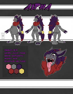 anthro belly butt claws clenched_teeth fangs front_view fur hair inner_ear_fluff licking licking_lips male nude open_mouth rear_view solo standing teeth text tongue tongue_out tuft vore awoogasm nintendo pokemon fan_character generation_5_pokemon pokemon_(species) zoroark 2020 headshot_portrait hi_res model_sheet portrait signature