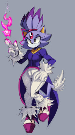 accessory anthro bottomwear breasts claws clothed clothing colored_fire dipstick_hair elemental_manipulation eyelashes female finger_gun fire fire_manipulation footwear forehead_gem frown fur gem gesture gloves grey_background hair hair_accessory hairband hand_gesture hand_on_hip handwear jewelry nails necklace pants pointing ponytail purple_body purple_clothing purple_fire purple_fur sharp_nails shoes simple_background small_breasts solo thick_thighs topwear white_bottomwear white_clothing white_gloves white_handwear white_pants wide_hips yellow_eyes yellow_inner_ear ink01 sega sonic_the_hedgehog_(series) blaze_the_cat domestic_cat felid feline felis mammal absurd_res hi_res