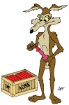 anthro canid canine cap! crate erection explosive_in_urethra explosive_play explosives genitals improvised_sex_toy looney_tunes male mammal object_in_penis object_insertion penetration penis solo tnt urethra urethral urethral_penetration warner_brothers what wile_e._coyote