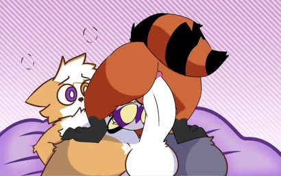 anal anal_penetration anthro balls bean_bag big_butt big_tail butt dizzy duo erection fur genitals mailo_the_raccoon male male/male male_penetrated male_penetrating male_penetrating_male music nude penetration penis sex simple_background sutrasfx_(va) tail thick_thighs alexboom11 sound_warning third-party_edit opennsfwsp_(va) comet_(alexboom11) domestic_cat felid feline felis mammal procyonid raccoon animated digital_media_(artwork) long_playtime sound sound_edit webm