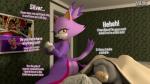 afterglow anthro butt clothed clothing dialogue dressing duo female genitals looking_at_viewer male male/female partially_clothed penis text moorsheadfalling sega sonic_the_hedgehog_(series) blaze_the_cat silver_the_hedgehog domestic_cat eulipotyphlan felid feline felis hedgehog mammal 16:9 3d_(artwork) digital_media_(artwork) english_text hi_res widescreen