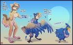 3_toes 4_toes ambiguous_gender anthro anthro_to_feral arm_tuft asphyxiation avian_feet bar_emanata base_one_layout basic_sequence beak biped black_border blue_background blue_body blue_feathers blue_tail blue_wings border brown_body brown_fur brown_nose brown_tail choking claws confusion countershade_face countershade_hands countershade_tail countershade_torso countershading crotch_tuft dialogue ears_back ellipsis emanata eyebrows eyewear eyewear_on_head fangs feather_growth feather_tuft feathered_wings feathers featureless_crotch feet feral fluffy fluffy_tail frown fur fur_tuft goggles goggles_on_head gradient_background green_eyes grey_body grey_feathers growth head_tuft highlighted_text leg_markings linear_sequence long_neck looking_at_self looking_down loose_feather male markings membrane_(anatomy) mid_transformation motion_lines motion_outline multicolored_body multicolored_feathers multicolored_fur multicolored_tail neck_tuft nude one_eye_closed one_row_layout open_beak open_frown open_mouth outline pecs pink_tongue pivoted_ears pokemon_speak prosthetic prosthetic_arm prosthetic_limb questioning_ellipsis raised_eyebrow scared shrinking simple_background size_transformation snout socks_(marking) solo species_in_dialogue species_transformation standing stuttering surprise suspicious tail tail_feathers talking_to_self tan_background tan_body tan_fur tan_tail teeth text text_emphasis three_frame_image three_frame_sequence toe_claws toes tongue transformation transformation_sequence tuft two_tone_body two_tone_feathers webbed_feet whisker_spots white_body white_countershading white_fur white_tail wings yellow_beak datkitsu nintendo pokemon grey_(greywolf26) avian bird canid canine canis cramorant generation_8_pokemon mammal mexican_wolf pokemon_(species) wolf 2019 digital_drawing_(artwork) digital_media_(artwork) english_text sequence species_name