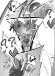 absurd_res comic female gardevoir generation_3_pokemon heart_symbol hi_res internal japanese_text m3_(pixiv) monochrome nintendo orgasm pokemon pokemon_(species) sex_toy solo text translation_request vibrator