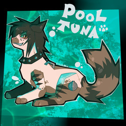 collar female feral glistening glistening_body inflatable inflatable_toy pool_toy smile smirk solo spiked_collar spikes water kitty_soda tuna_(kitty_soda) animate_inanimate domestic_cat felid feline felis living_inflatable mammal 1:1 hi_res