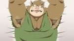 anthro armpit_hair bodily_fluids body_hair kemono lying male moobs solo sweat eto1212 dragon_quest square_enix mammal orc_(dragon_quest) suid suine sus_(pig) wild_boar 16:9 hi_res widescreen