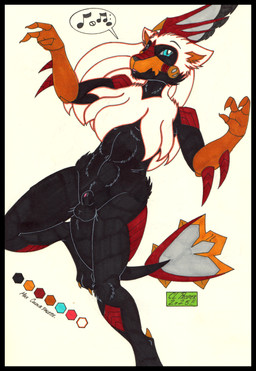 2_fingers 3_toes abs animal_genitalia anthro athletic athletic_anthro balls black_body black_border blue_eyes border claws feet fin finger_claws fingers fur genitals grey_sclera hair male markings membrane_(anatomy) multicolored_body muscular muscular_anthro muscular_male navel nude open_mouth orange_body orange_skin red_accents sheath simple_background smile solo synthetic tail tail_fin text toe_claws toes toned_belly toned_body toned_male toned_thighs tongue white_body white_fur white_hair cougar_leon nintendo pokemon max_(eurasia21xx) aquatic arthropod canid chimera fish generation_7_pokemon legendary_pokemon mammal pokemon_(species) silvally 2025 artist_name colored english_text hi_res marker_(artwork) signature traditional_media_(artwork)
