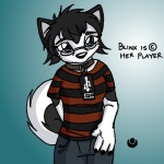 black_and_orange_shirt black_hair chelsea_chamberlain eyewear female glasses hair karelian_bear necklace sarsis short_hair solo teal_eyes usb
Rating: Safe
Score: 0
User: FuzzyWuff
Date: August 01, 2010