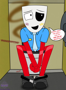 apology bathroom belt bottomwear bottomwear_down clothed clothing duo embarrassed feces female implied_pooping implied_scat mask open_belt panties panties_down pants pants_down partially_clothed pooping pooping_in_toilet public_restroom restroom_stall smell smelly solo text toilet toilet_paper toilet_use underwear underwear_down wearing_mask thedispenser69 glitch_productions spudsy's the_amazing_digital_circus gangle_(tadc) animate_inanimate absurd_res english_text hi_res