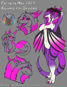 2_heads anthro breasts front_view multi_head nipples nude under_boob temrin mythology lori_and_tori dragon mythological_creature mythological_scalie scalie digital_media_(artwork)