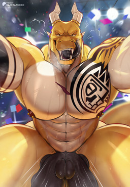 2_penises abs animal_genitalia animal_penis anthro arm_tattoo barbell_piercing black_penis black_tattoo black_tongue bodily_fluids breath chest_tattoo confetti diphallism first_person_view forked_tongue front_view genitals gold_piercing hemipenes horn inside licking licking_lips lights looking_at_viewer male multi_genitalia multi_penis muscular muscular_anthro muscular_male naughty_face nipple_barbell nipple_piercing nipples nubbed_penis nude nude_anthro nude_male pecs penis piercing saliva saliva_string scar shoulder_tattoo solo submissive submissive_pov sweat sweatdrop sweaty_body tan_body tattoo thick_thighs tongue tongue_out vein veiny_penis yellow_body yellow_eyes eljotafurro mythology azzy_(azzythesnek) dragon mythological_creature mythological_scalie scalie 2026 hi_res signature