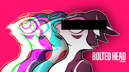 anthro beak black_body censor_bar feathers female multicolored_body pink_background simple_background solo text two_tone_body white_body rem_phase avian bird owl 2026 absurd_res chromatic_aberration digital_media_(artwork) english_text hi_res