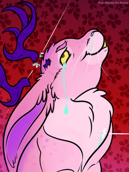 ambiguous_gender antler_removal antlers bodily_fluids crying feral gunshot horn horn_removal rabbit_ears solo tears toony bardo_en_krisis jackalope lagomorph mammal 3:4 absurd_res hi_res