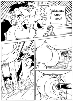 abs animal_genitalia anthro ball_punching ballbusting balls clothed clothing cock_and_ball_torture dialogue duo fight genital_torture genitals gloves hair handwear hooves larger_taur looking_at_another male male/male muscular muscular_anthro muscular_male muscular_taur nude_taur pain pecs punch sheath size_difference smaller_anthro speech_bubble text topless topless_anthro wrapped_arms wraps wristband reagan700 equid equine horse mammal mouse murid murine rodent taur comic english_text hatching_(art) hi_res monochrome shaded