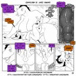 2018 aamon_(james_howard) abdominal_bulge anal anal_penetration anthro balls bat big_breasts blush breasts comic demon dialogue dinosaur duo english_text genitals gynomorph gynomorph/male gynomorph_penetrating gynomorph_penetrating_male heart_symbol hi_res horn huge_breasts humanoid_genitalia humanoid_penis imp internal intersex intersex/male intersex_penetrating intersex_penetrating_male james_howard larger_gynomorph larger_intersex lilly_(brandinator) male male_penetrated mammal penetration penis prehistoric_species reptile scalie sex size_difference smaller_male smaller_penetrated text tight_orifice url vein veiny_penis