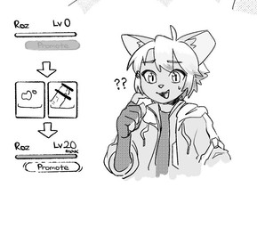 anthro biped bodily_fluids clothing erection finger_on_cheek gameplay_mechanics genitals glans hoodie humanoid_genitalia humanoid_penis level_up male male_anthro open_mouth penis scratching_cheek shirt solo sweat topwear user_interface strayrozerem roze_(strayrozerem) domestic_cat felid feline felis mammal 2025 icon monochrome