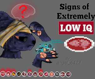 ambiguous_gender anthro bandage bandaged_head black_body black_claws black_eyes black_nose blood bodily_fluids brain brain_damage claws concussion confusion drill drugs eyebrows floating_hands floating_head glowing gun looking_at_hand open_hand orange_pawpads orange_sclera organs pawpads ranged_weapon shotgun solo status_effect text touching_head weapon angel_6423 synther casualties:_unknown canid canine canis expie_(gunsawian) fox gunsawian hybrid mammal murid murine rat rodent 6:5 absurd_res english_text hi_res meme watermark