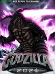 blue_eyes claws colored_fire feral fire glowing glowing_eyes ice male pink_fire pink_glow scales sharp_teeth solo spikes spikes_(anatomy) teeth znackyartz godzilla_(series) toho godzilla shimo_(kaiju) kaiju monster hi_res