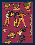 anthro big_feet briefs brown_hair butt clothed clothing expressions feet fur hair hair_over_eyes huge_feet male nude orange_body orange_fur pawpads paws pokemorph smile solo tail underwear nintendo pokemon busbar generation_1_pokemon pokemon_(species) raichu 2012 hi_res model_sheet