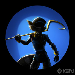 5_fingers anthro backlighting biped bottomless clothed clothing crook fingers flat_cap front_view fur gloves grey_body grey_fur handwear hat headgear headwear holding_object light male shadow solo standing tail unknown_artist sly_cooper_(series) sony_corporation sony_interactive_entertainment sucker_punch_productions sly_cooper mammal procyonid raccoon 1:1 hi_res lighting official_art watermark
