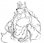 abs biceps canine chest_tuft clothing fur male morenatsu muscles nipples open_shirt pants pecs pose scar shirt sketch solo ten_kodori tuft undressing unknown_artist wolf
Rating: Questionable
Score: 2
User: drafan5
Date: July 30, 2013