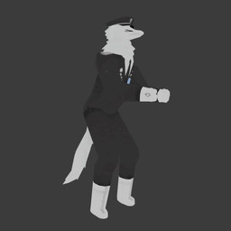anthro bared_teeth boots clothing eyes_closed footwear fur gesture hat headgear headwear male military_uniform officer shoes simple_background solo suggestive suggestive_gesture suggestive_pose tail teeth uniform white_body white_fur white_tail waninggibbous mau_makan_apa general_aditya borzoi canid canine canis domestic_dog hunting_dog mammal sighthound 1:1 3d_(artwork) 3d_animation animated blender_(artwork) blender_eevee_(artwork) digital_media_(artwork) loop